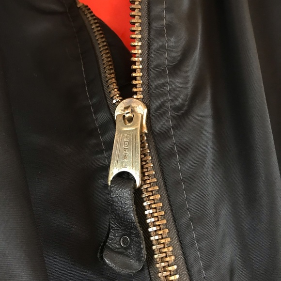 Vintage reversible satin Ma-1 bomber jacket - Picture 5 of 8